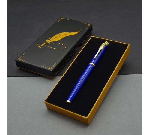 Öğretmenler Günü Hediyesi Kutulu Metal Mavi Kalem