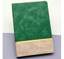 Öğretmenler Günü Hediyesi Yeşil Defter