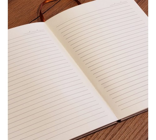 Gold Şeritli Mavi Defter Ve Kalem Seti