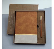 Soft Deri Defter Ve Roller Kalem Seti