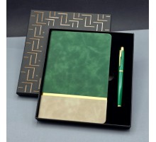 Soft Tarihsiz Deri Defter Kalem