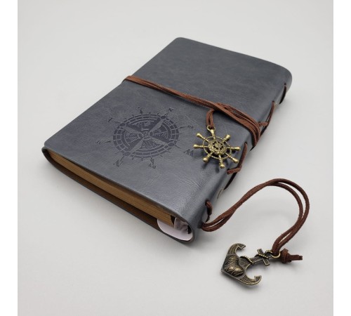 Deri Defter Gri