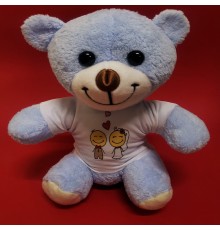 Mutlu Çift Tişörtlü Peluş Ayı