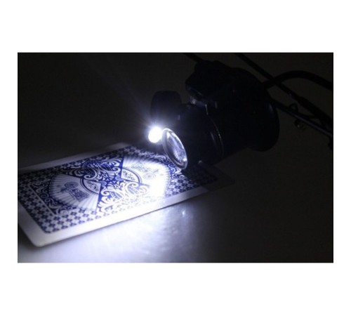 Gözlük Model 20X16Mm Optik Lens Led Işık Monoküler Büyüteç