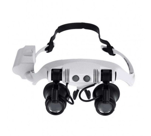 Kuyumcu Saat Onarım Için 10X-15X-20X25X Mercekli Gözlük Büyüteç 9892G-3A