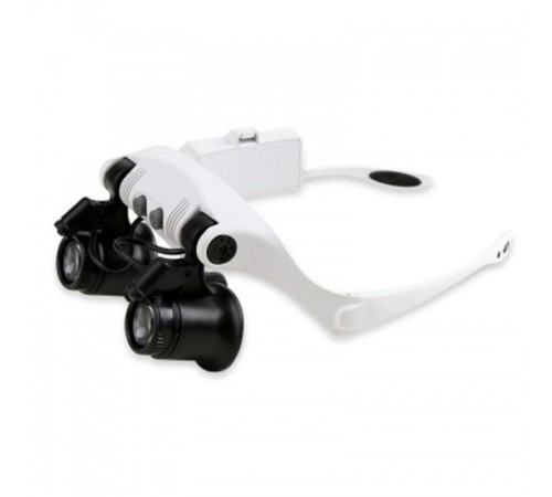 Kuyumcu Saat Onarım Için 10X-15X-20X25X Mercekli Gözlük Büyüteç 9892G-3A