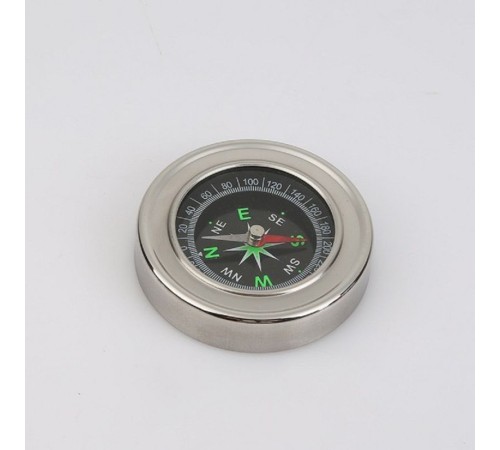 Yuvarlak Metal Kasa Dayanıklı Pusula 80Mm