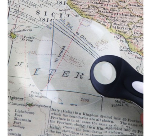 Kontrolü Için 10X 20X 2 Led Işıklı El Büyüteç