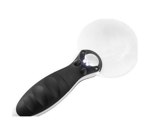 Kontrolü Için 10X 20X 2 Led Işıklı El Büyüteç
