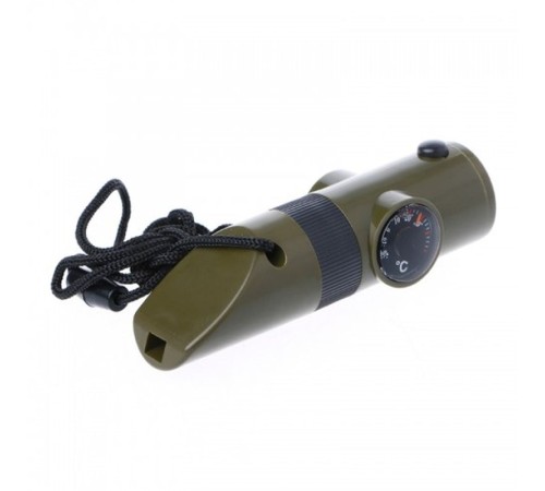 Çok Fonksiyonlu Askeridüdük Pusula Termometre Ile Led Işık