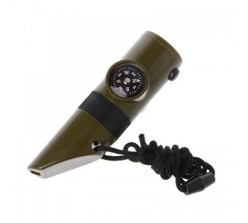 Çok Fonksiyonlu Askeridüdük Pusula Termometre Ile Led Işık