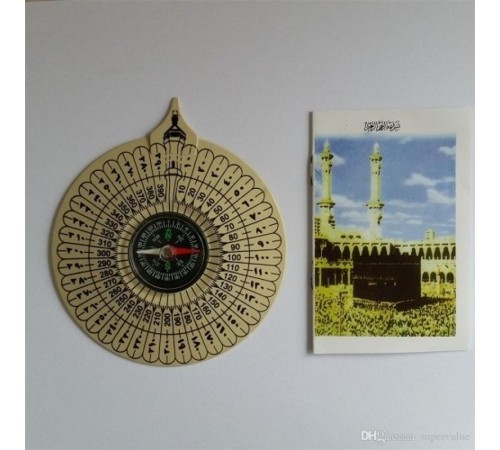 Cüzdan Şeklinde Kıble Tayini İçin Pusula