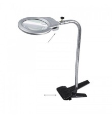 2.5X90 Mm 5X24 Mm Büyüteç Mandallı Metal Hortumlu Masa Üstü Büyüteç