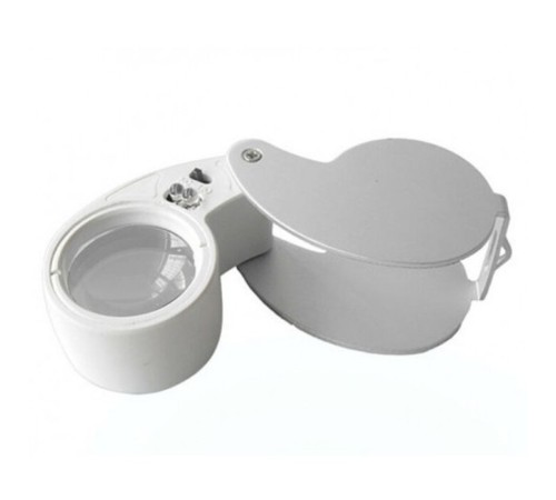 Mini 40X25Mm Takı Büyüteç Cep Büyüteç Teftiş Elmas Pullar Madeni Kontrol Lup Mg21011