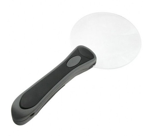 2 Led Işıklı 2.5X-90Mm Okuma Büyüteç