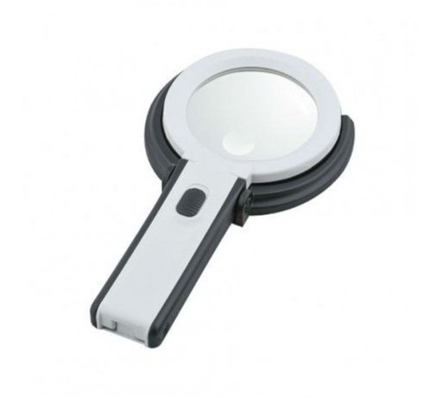 2X5X120Mm 10 Ledli Masaüstü Büyüteç