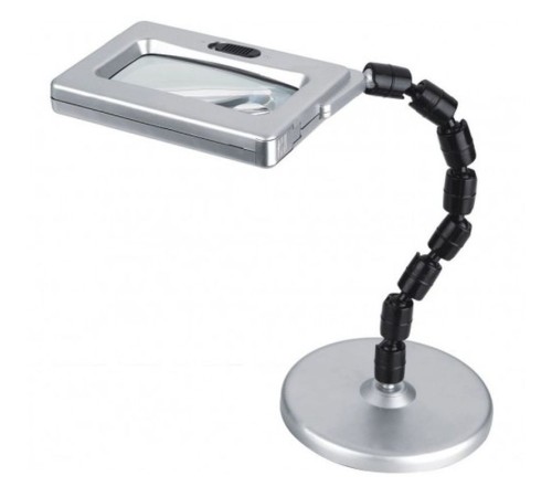 Masa Üstü Akrobat Mercekli Işıklı Büyüteç MG3B-2