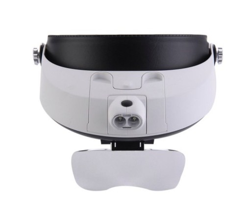 5 Mercekli Çok Fonksiyonlu Başlık Tip Işıklı Büyüteç Mg-81001-G