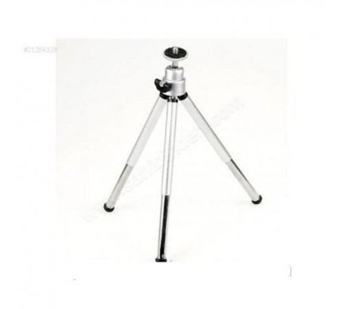 Metalik Renk Tripod 3 Yönlü Profesyonel Mini