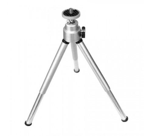 Metalik Renk Tripod 3 Yönlü Profesyonel Mini