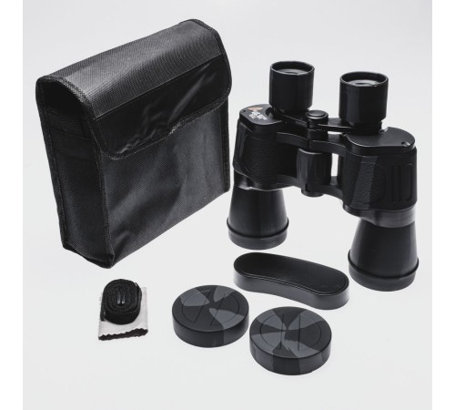 7X50 Kauçuk Kaplamalı Mavı Cam Mercekli Dürbün