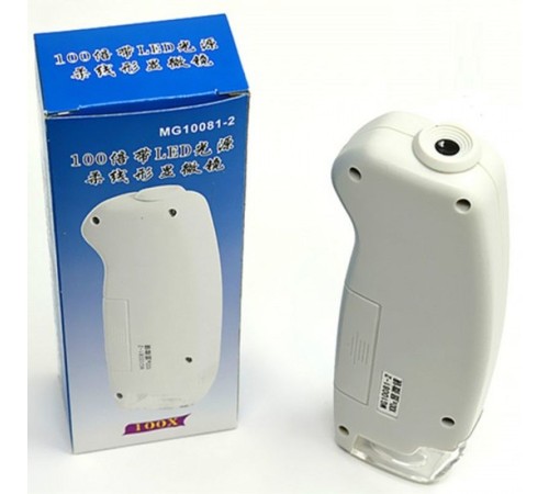 Işıklandırılmış Mini 100X Mikroskop Mg10081-2