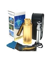 50X50 Panda Metal Gövde Tek Gözle Büyük Mercek Korsan Dürbün Gold