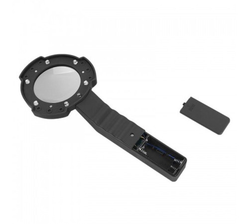 7 Led Aydınlatma Fener Pusula 4X Büyütme Okuma Büyüteç Th-600557