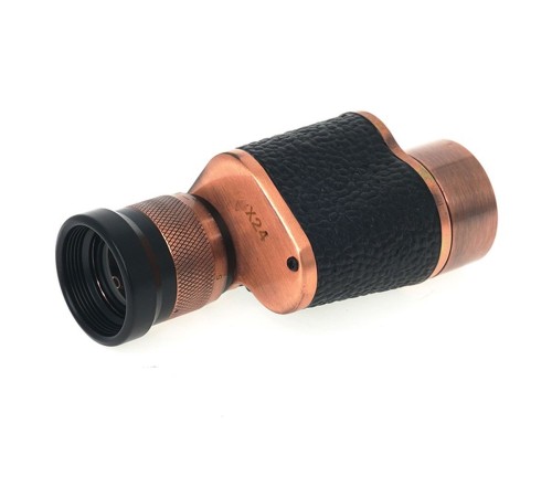 6X24 Baıgısh Askeri Tarzi Pirinç Ve Deri Kaplamalı Deri Çantalı Monocular Dürbün Princ