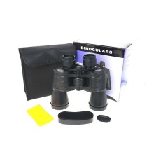 100X100 Kauçuk Kaplamalı Mavı Cam Mercekli Dürbün 56M/1000M