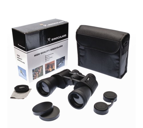 10×50 – Geniş Ön Mercekli Profesyonel El Dürbünü – 1000M/56M – Siyah