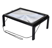 Yaşlılar Için A4 Boyutu Masa Tipi Işıklı Okuma Büyüteç Th-275205B