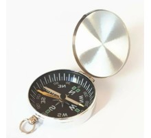 Mini Taşınabilir Kapaklı Cep Saati Model Alüminyum Iğne Kılıtlı Pusula G45-1