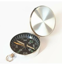 Mini Taşınabilir Kapaklı Cep Saati Model Alüminyum Iğne Kılıtlı Pusula G45-1