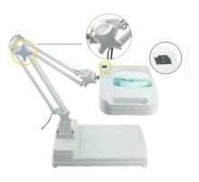 5X 10X Büyüteç - Led Işıklı Süper Parlak Enerji Tasarruflu Masa Lambası Lt-861