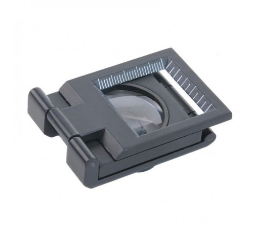 25x25 Mm Full Çelik Kaplı Katlamalı Büyüteç TH-9005B