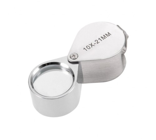 10X21 Full Çelik Kaplı Büyüteç Lüp