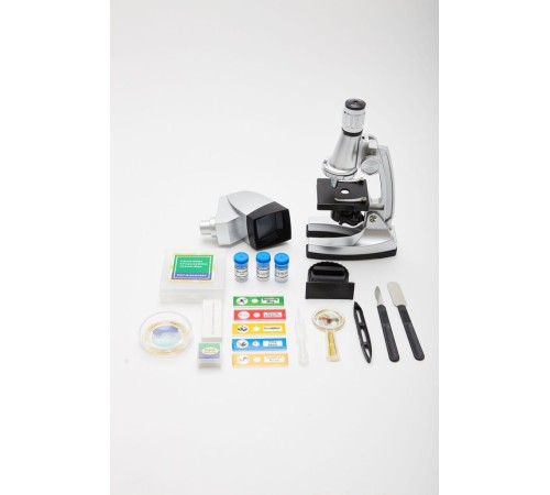 50X-100X-200X-400X-600-1200X Çocuklariçin Eğitici Projektörlü Mikroskop Seti