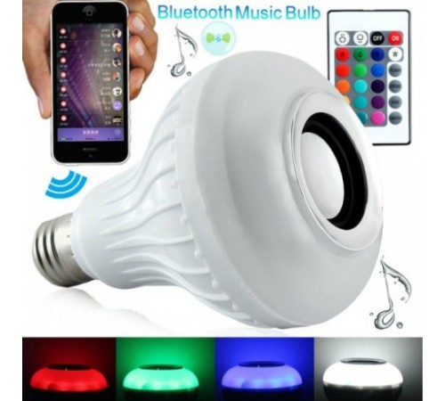 Kumandalı Bluetooth Led Ampul