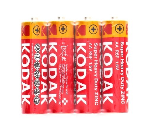 Kodak AA Pil Super Heavy Duty Çinko Karbon Kalem Pil 60 adet