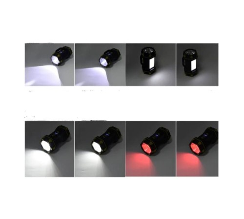 F.B.I F-262 Yeni Güçlü Çift Taraflı Taşınabilir Spot Ve Işıldak USB Powerbank Şarjlı Fener