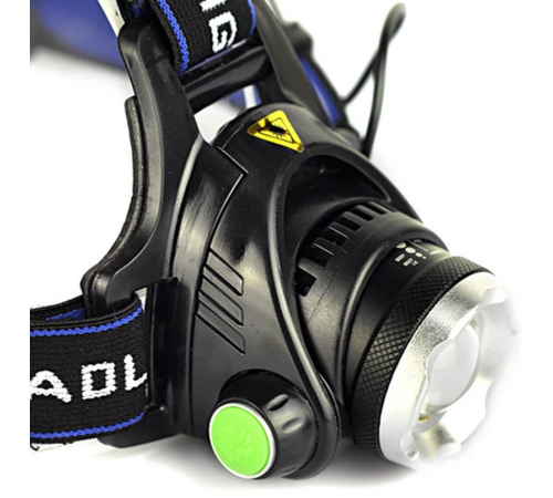 Boruit Led Kafa Feneri 2000Lm Xm-L T6 2000 Lumens 3 Modlu