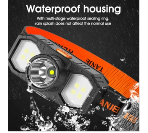 Polizei P-200 Şarjlı Süper Kafa Feneri