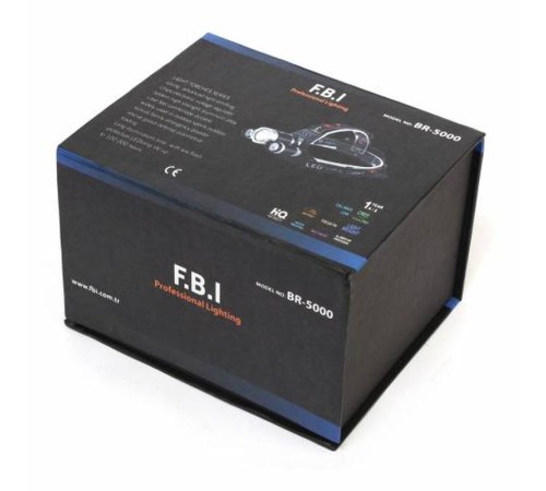 F.B.I BR-5000 T6 5000 LM 3xCree XML-T6+2R5 LED Kafa Feneri