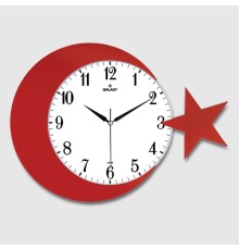 Ay Yildiz Duvar Saati 134-1