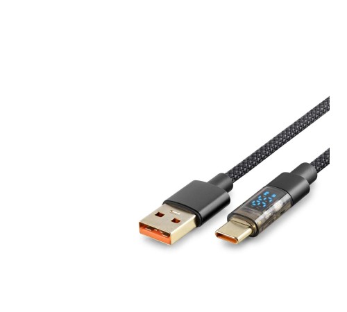 Type-C To Usb Kablo Akıllı 35W 1.2M Siyah HDX1300K