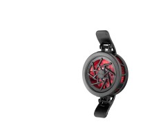 Telefon Soğutucu Fan Radyatör Magsafe Klips 2Kademe Rgb Siyah HDX4369