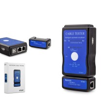 Kablo Test Cihazı Rj11 + Rj45 + Rj12 + Usb HDX6512