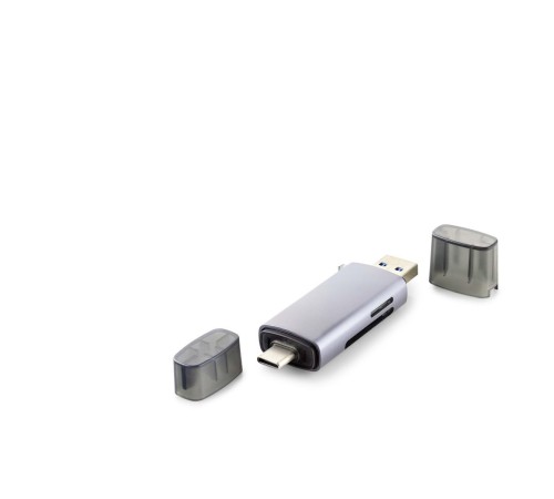 Card Reader Usb3.0 + Type-C All In One Gri HDX7031