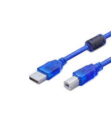 Usb Prınter Kablosu 1.5M Mavi Transparent HDX7501